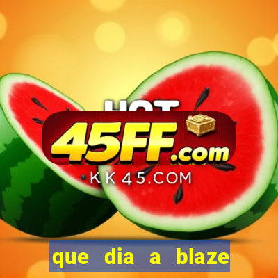 que dia a blaze paga o cashback